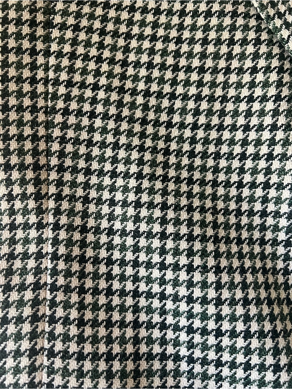 Stafford Classic Green Houndstooth Sport Coat-Size 48R - Picture 7 of 13